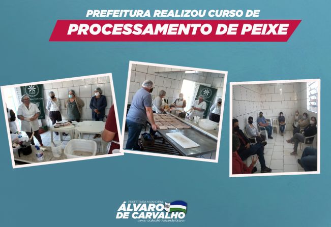 Prefeitura e SENAR realizam curso de processamento de peixes