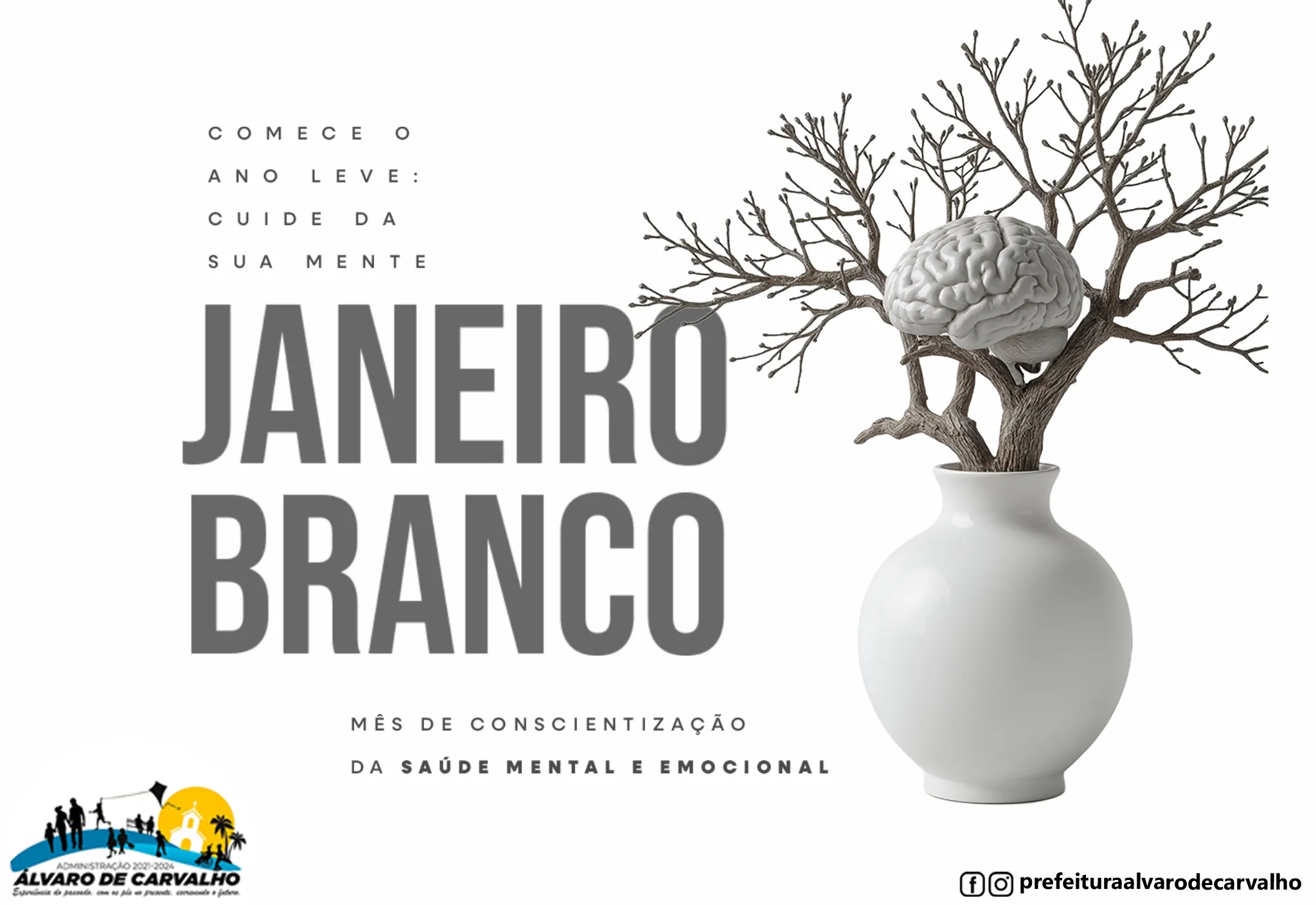 JANEIRO BRANCO: UM CHAMADO PELA SAÚDE MENTAL NO BRASIL