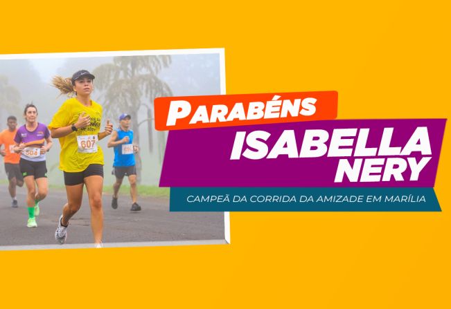 Isabella Nery é Campeã em Marília